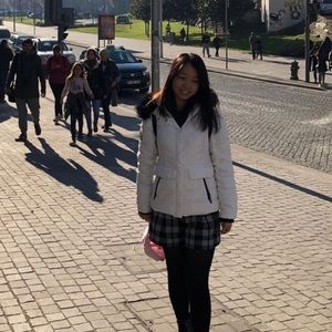 Superdry white puffer jacket